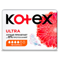 ��������� Kotex ultra normal 4 ����� 10 ��.