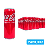 Coca-cola / ���� ���� ������ 0.33 �����, �/�, 24 ��. � ��.