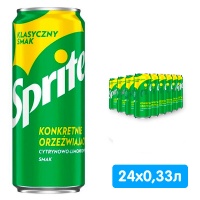 Sprite / ������ ������ 0,33 �����, ���, �/�, 24 ��. � ��.