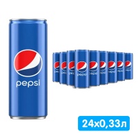 Pepsi-Cola / ����� ���� ������ 0.33 �����, �/�, 24 ��.� ��.